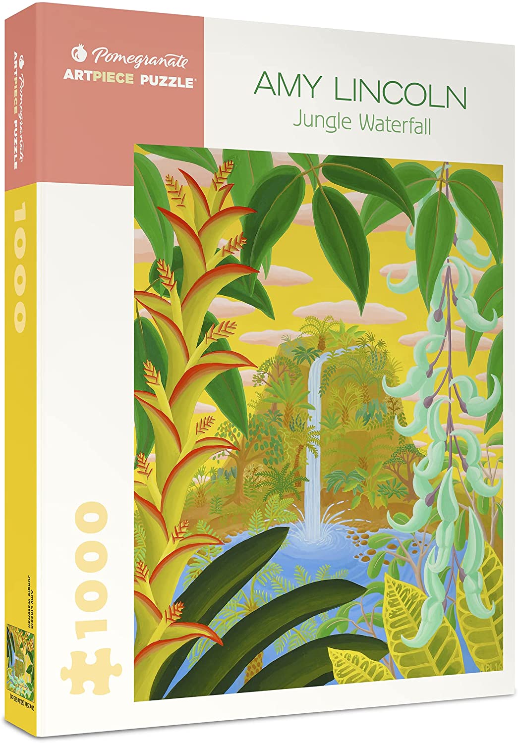 Puzzle: Amy Lincoln - Jungle Waterfall 1000 Pieces
