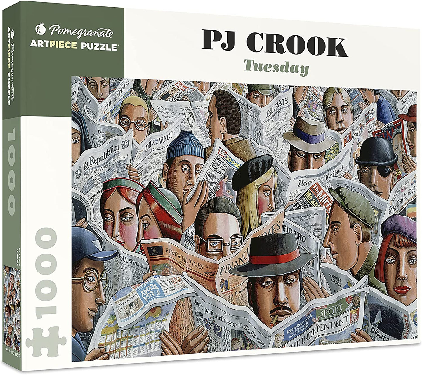 Puzzle: PJ Crook - Tuesday 1000 Pieces