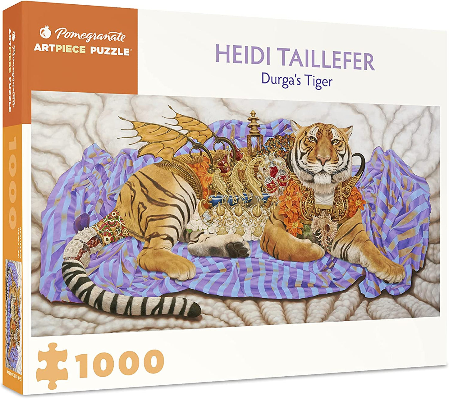 Puzzle: Heidi Taillefer - Durga’s Tiger 1000 Pieces