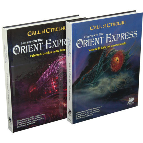 Call of Cthulhu 7E RPG: Horror on the Orient Express - Two-Volume Set (Hardcover)