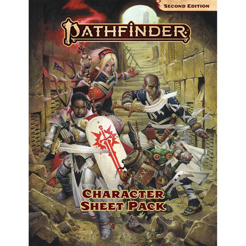 Pathfinder 2E RPG: Character Sheet Pack