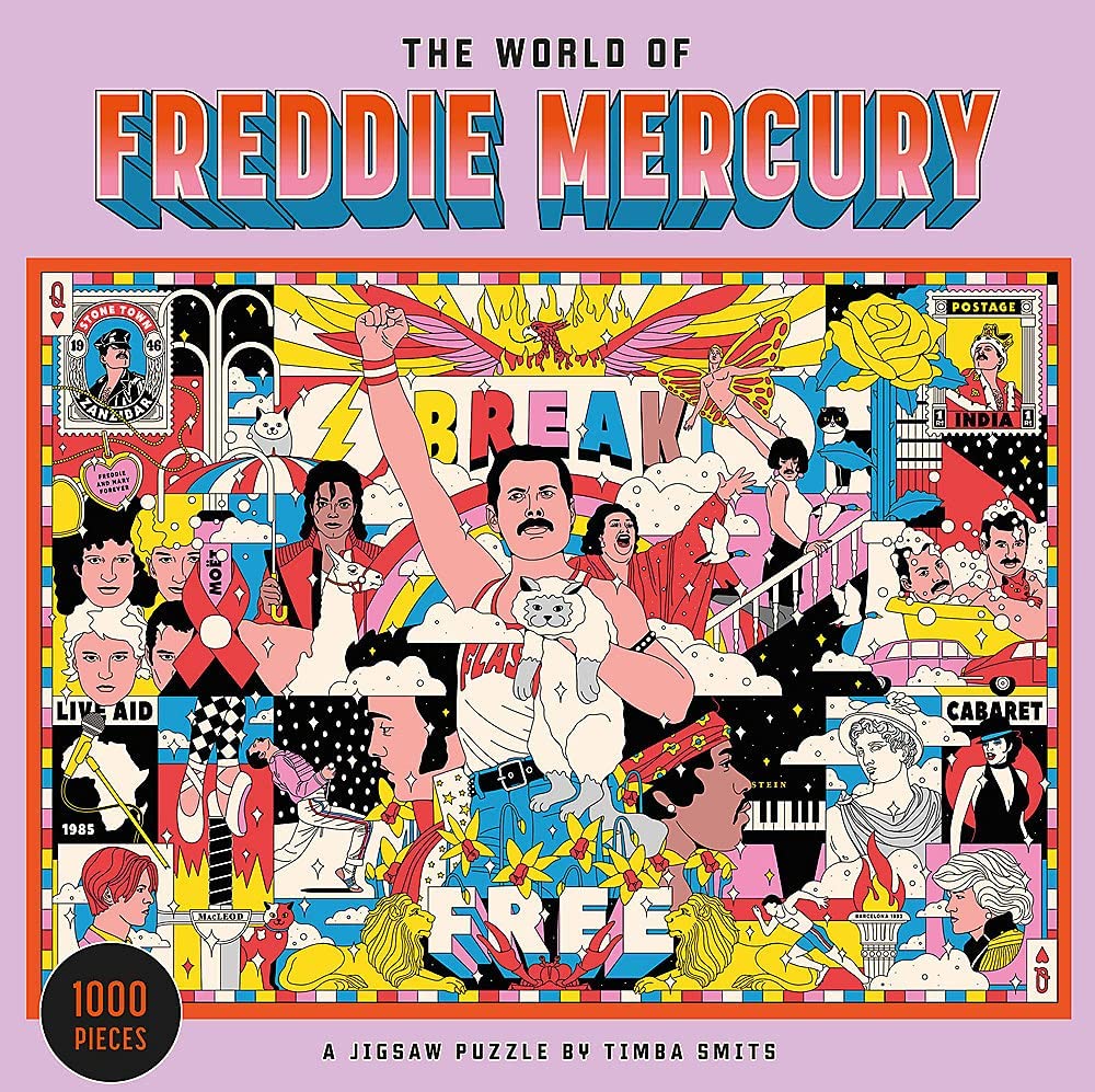 Puzzle: The World of Freddie Mercury 1000 Pieces