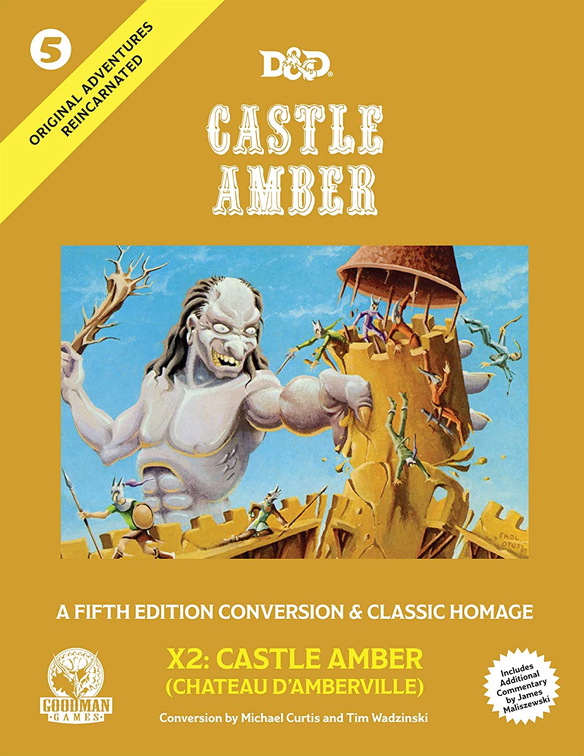 Dungeons & Dragons Original Adventures Reincarnated #5:Castle Amber