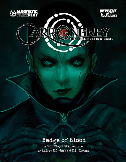 Carbon Grey RPG: Badge of Blood Solo Adventure