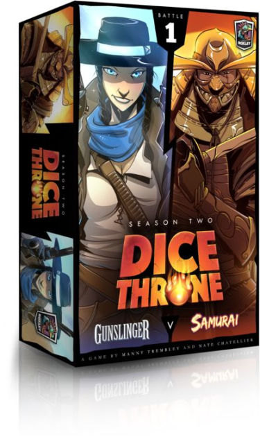 Dice Throne Season 2 #1: Gunslinger vs Samurai