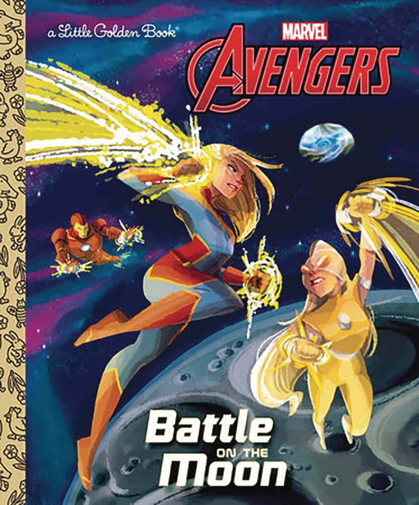 Little Golden Book: Avengers - Battle On the Moon