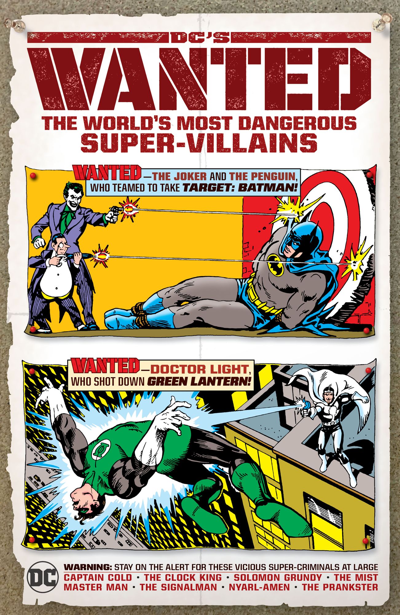 DC's Wanted: The World's Most Dangerous Supervillains (Hardcover)