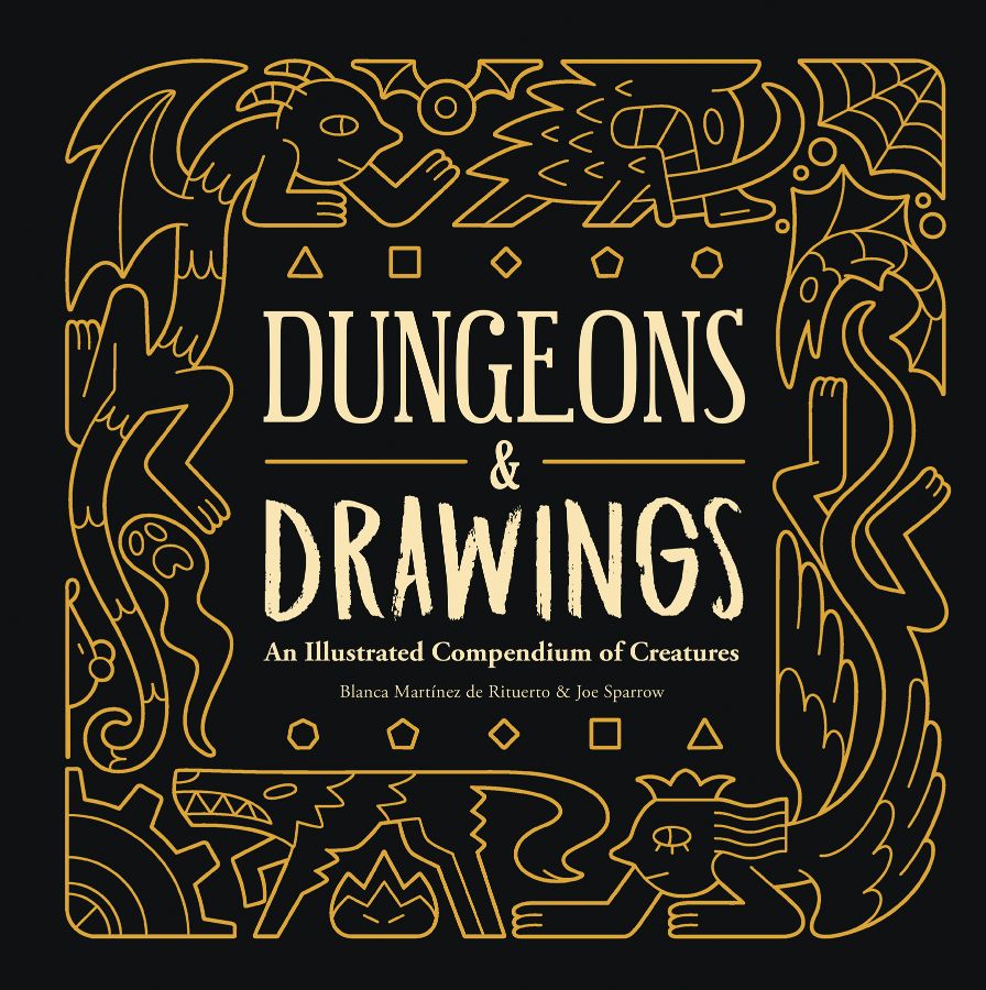 Dungeons and Drawings: An Illustrated Compendium of Creatures (Hardcover)