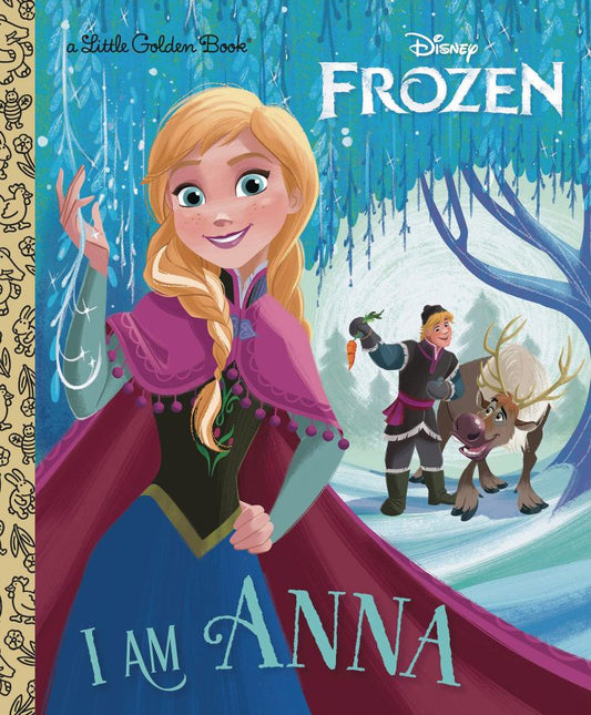 Little Golden Book: Frozen - I Am Anna