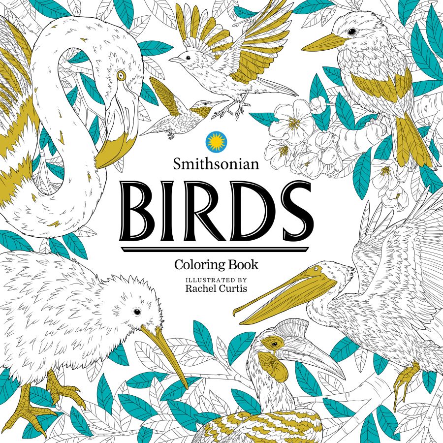 Birds Smithsonian Coloring Boo