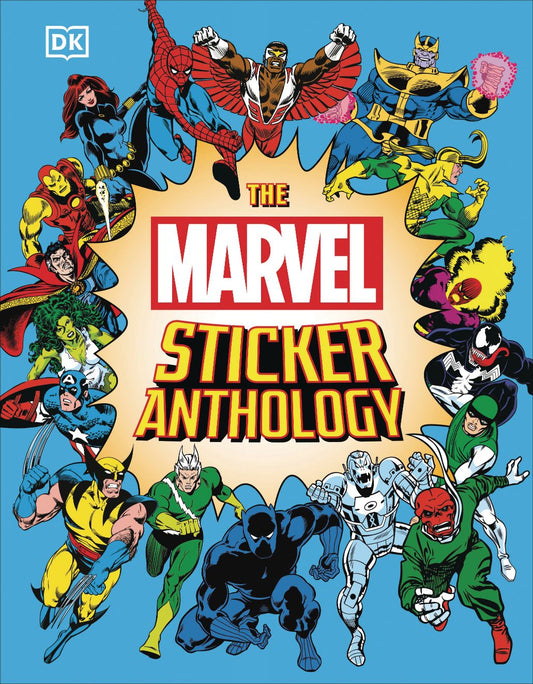 Marvel Sticker Anthology (Hardcover)