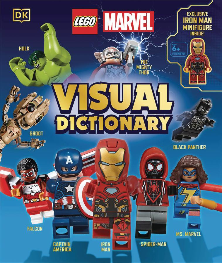 LEGO Marvel Visual Dictionary: With an Exclusive LEGO Marvel Minifigure (Hardcover)