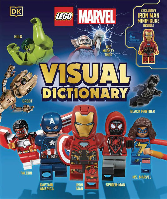 LEGO Marvel Visual Dictionary: With an Exclusive LEGO Marvel Minifigure (Hardcover)