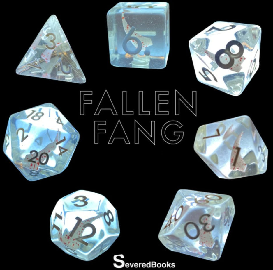 Fallen Fang Dice: White